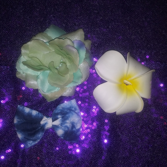 Nwot Lot of 3 hair clips - Picture 7 of 8